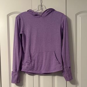Athleta Girl Purple Hoodie Sweatshirt